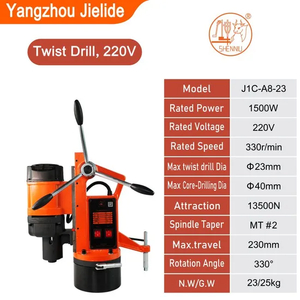 Универсальные магнитные дрели с регулируемой скоростью для различных применений