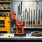 Многофункциональный станок для колонкового бурения 110 В с магнитным основанием