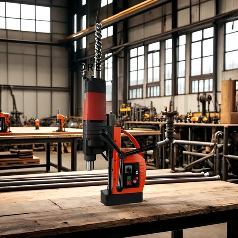 Электрический портативный станок для резки стержня 16 мм, 1100 Вт, мини-магнитная дрель