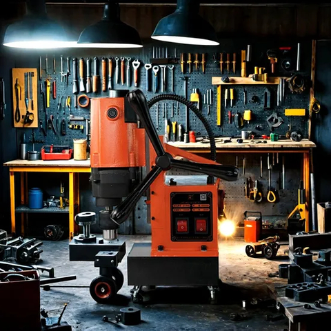 Магнитная дрель, портативная электрическая дрель, сверлильный станок, 220 В