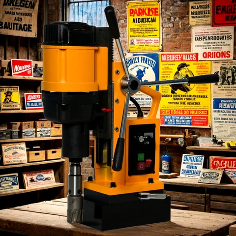 Промышленный сетевой магнитный сверлильный станок, мощность 110 В
