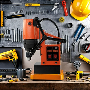 Магнитное основание спирального сверла A5-13 для профессиональной металлообработки, 110 В