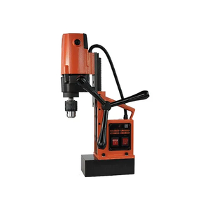 Универсальная магнитная дрель с максимальным ходом 145 мм, цвет оранжевый, синий, зеленый