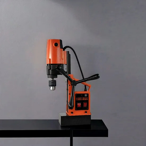 Небольшой портативный сверлильный станок промышленного класса, электромагнитное сиденье, регулировка скорости сверления, мощный сверлильный станок