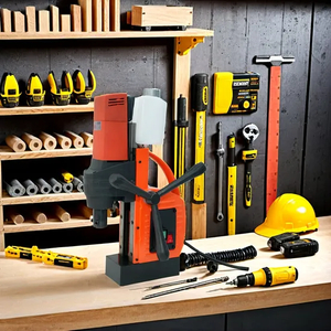 Легкая магнитная дрель с технологией всасывания стальной пластины